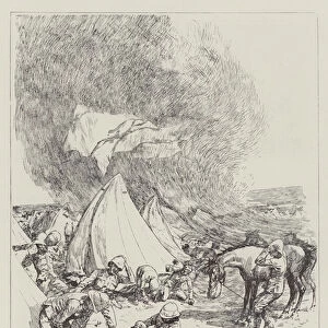 The Dust Devil in Camp (engraving)