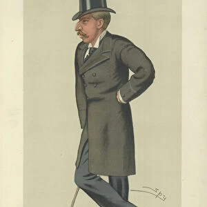 The Earl of Ilchester (colour litho)