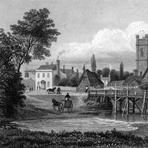 Easton, near Great Dunmow, Essex, engraved by Henry Adlard, 1832 (engraving)