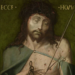 Ecce Homo, first half of the 16th century (oil on panel)