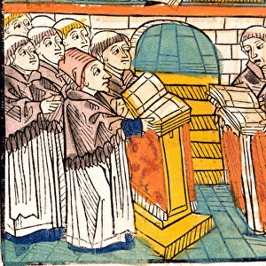 Ecclesiastic singing (singing monks) - in "Council of Constance"