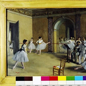 Edgard Degas, Le foyer de danse de l Opera, Musee d Orsay, France, Paris