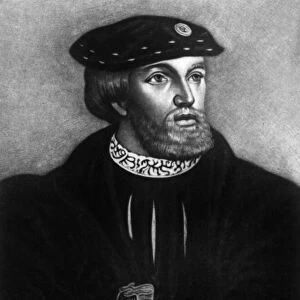 Edward Stafford 3rd Duke of Buckingham (1478 1521) founder of the Magdalen College at Cambridge decapited for treason in 1521 (engraving)
