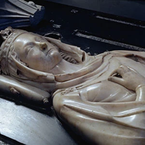 Effigy of Isabel of Aragon (1243-71) (mrable)