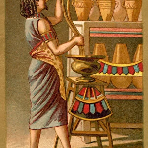 Egyptian siphon (chromolitho)