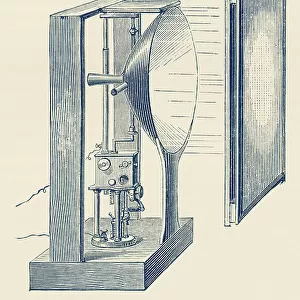 Electric stage light used in Meyerbeer's The Prophet