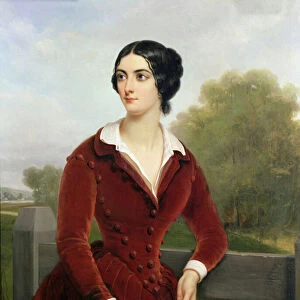 Eliza Gilbert (1821-61) (oil on canvas)