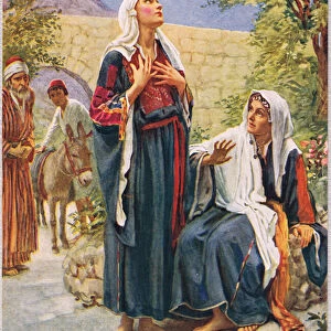 Elizabeth, illustration from Women of the Bible