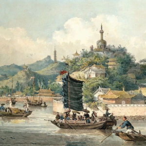 Emperor of Chinas Gardens, Imperial Palace, Peking, 1793