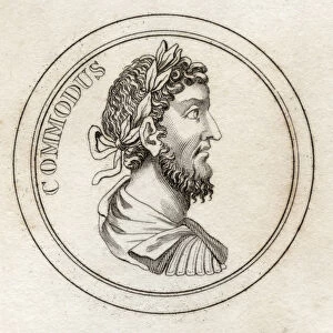 Emperor Commodus, from Crabbs Historical Dictionary, published 1825