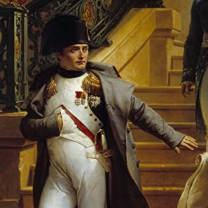 Emperor Napoleon I (1769-1821) visits the Palais-Royal, seat of the Tribunate