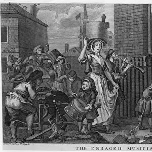 The Enraged Musician (engraving)