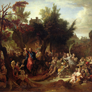 The Entry of Christ into Jerusalem, c. 1720 (oil on canvas)