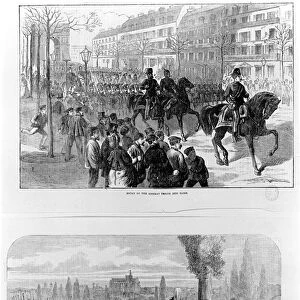 Entry of the German troops into Paris, 2nd March 1871; Capitulation of Metz, 27th October 1870