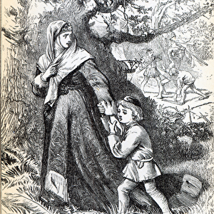 Escape of Queen Margaret (engraving)
