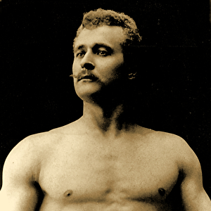 Eugen Sandow, c. 1894 (b / w photo)