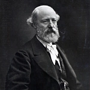 Eugene Viollet-le-Duc (b / w photo)