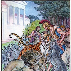 Eurylochus and the Lions, from The Childrens Hour