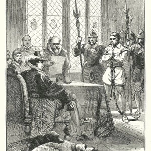 Examination of Guy Fawkes (engraving)