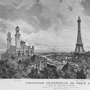 The Exposition Universelle of 1889 (litho)