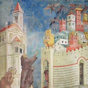 The Expulsion of the Devils from Arezzo, 1297-99 (fresco)