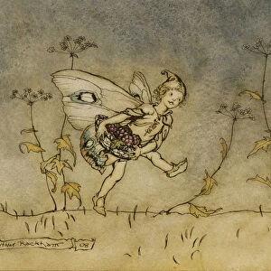 Fairy, illustration from A Midsummer Nights Dream, published by Heinemann