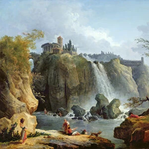 The Falls of Tivoli, 1768 (oil on canvas)