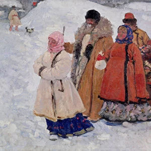 A Family, 1909 (oil on canvas)