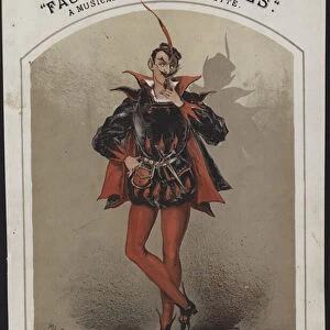 Faust In Five Minutes, Howard Paul, Mephistopheles (colour litho)