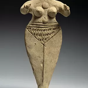 Female figure, Akkadian, 3rd Dynasty of Ur, c. 2334-2004 BC (terracotta)