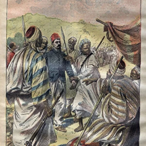 Ferdinand de Behagle (1857-1899) (French explorer) took Rabah prisoner