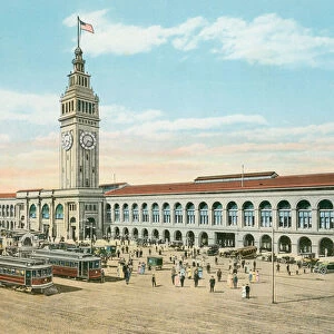 The Ferry Building, Foot of Market Street, San Francisco, California (photo)