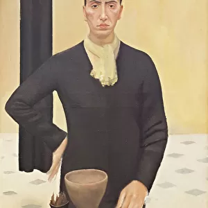 Figure in Black, c. 1935 (oil on canvas)