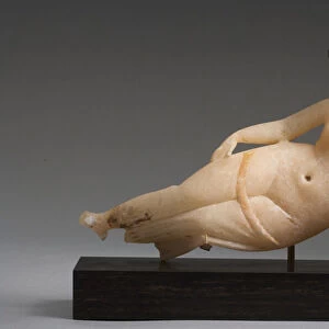 Figure of a reclining woman (marble)