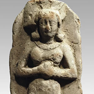 Figurine of Asherah, Canaanite, 999-600 BC (clay)