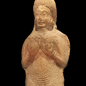Figurine of naked woman. Terracotta, Babylon, 2nd millennia BC