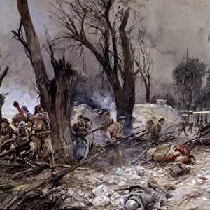 First World War: "Battle of Saint Pierre de l
