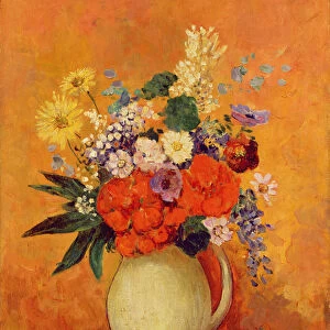 Flowers, 1910 (oil on canvas)
