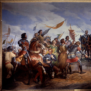 Franco-English War (1202-1214): "the Battle of Bouvines on 27 / 07 / 1214