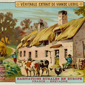 A French Country House (chromolitho)