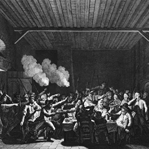 French Revolution: The Patriotes of Varennes enter the Grocer Sauce