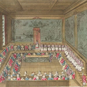 General Assembly of the Estates of Languedoc (engraving)