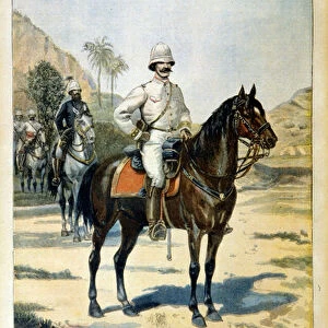 General Gallieni in Madagascar - in "Le Petity Journal"