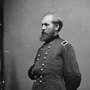 General James Garfield, 1861-65 (b / w photo)