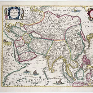 General map including Arabia, Japan, the Korean peninsula