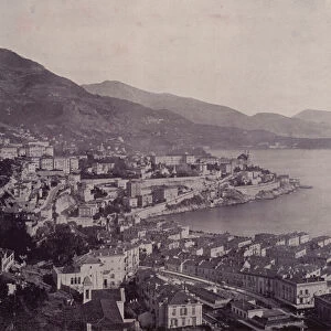 General View of Monte Carlo (b / w photo)