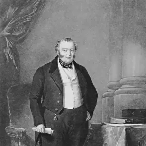 George Hudson, MP (litho)