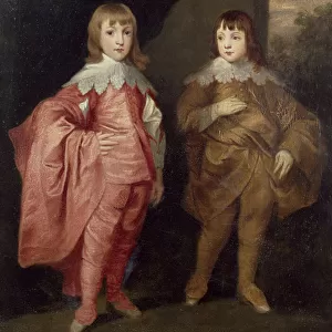 George Villiers, Duke of Buckingham And His Brother, Lord Francis Villiers, 1636