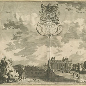 Gerards Bromley Hall: engraving, nd [1653-1686] (print)