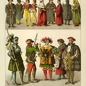 German Costume 1500-1550